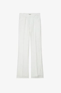 Zadig & Voltaire Pistol Pants White 12 Zadig & Voltaire Pistol Pants White -Zadig & Voltaire Shop wwpa00791 blanc copie