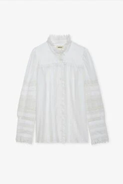 Zadig & Voltaire Trevy Blouse Judo -Zadig & Voltaire Shop wwsh00515 judo