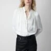 Zadig & Voltaire Tchin Satin Blouse Judo