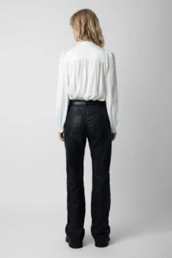 Zadig & Voltaire Tchin Satin Blouse Judo -Zadig & Voltaire Shop wwsh00519 judo 5 1